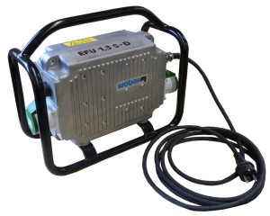 Przetwornica elektroniczna do wibratorów zatapialnych wysokiej częstotliwości do betonu WEBER EFU 1,3 S DUO