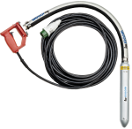 Wibrator do stropów betonowych zatapialny wysokiej częstotliwości do przetwornicy WEBER IV 40 D 0,8m 40mm