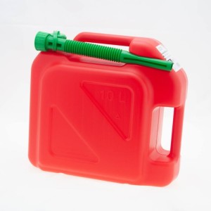Kanister z tworzywa HDPE do paliw DLG LUX 10 litrów z lejkiem