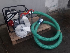 Motopompa wirnikowa szlamowa KOSHIN KTH80X 3" + węże