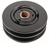 Sprzęgło odśrodkowe do zagęszczarki średnica 128mm wałek 19.05mm dwa paski 13mm