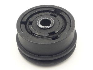 Sprzęgło odśrodkowe do zagęszczarki średnica 115mm wałek 20mm jeden pasek 10mm