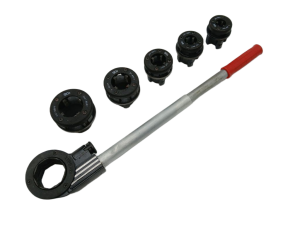 Gwintowniki narzynki do rur BGS Technic Art.1892 3/8" - 1.1/4"  7 elementów ORYGINAŁ