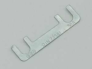 Bezpiecznik taśmowy paskowy otwarty SIBA 9005409.050 36V DC 50A