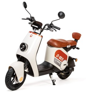 Skuter elektryczny Cedrus by Luyuan C-GO-2W-ZQQ2 35 km/h  biały