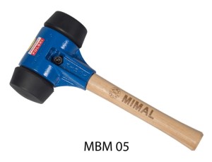 Młotek brukarski okrągły fi80mm 3.2kg MIMAL MBM05