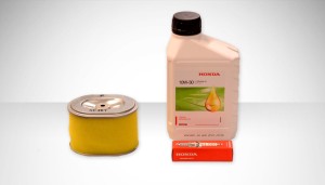 Pakiet serwisowy silnika HONDA GX160 GX200 w agregatach FOGO PRAMAC SUMERA z papierowym filtrem powietrza