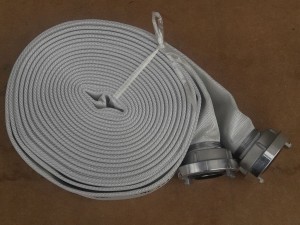 Wąż strażacki wylotowy z certyfikatem CNBOP-PIB z okuciami STORZ 15bar 2" 20m