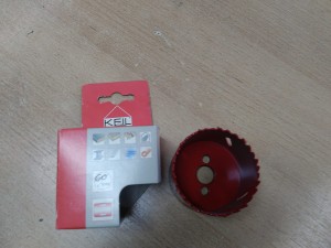 KEIL otwornica Bi-metal koronka do wycinania metalu 60mm