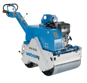 Walec wibracyjny prowadzony WEBER DVH600 KOHLER 10kN 420kg