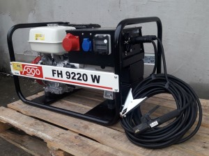 Agregat FOGO FH9220W 8.7 kVA z modułem spawalniczym  220A + przewody spawalnicze 10m