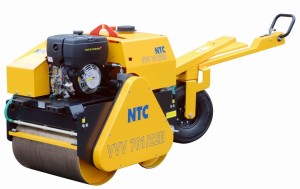 Walec wibracyjny prowadzony z kołem sterującym NTC VVV701/22HE HATZ 22kN 1025kg